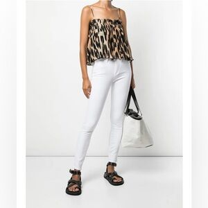 FRAME white skinny jeans size 30 new!